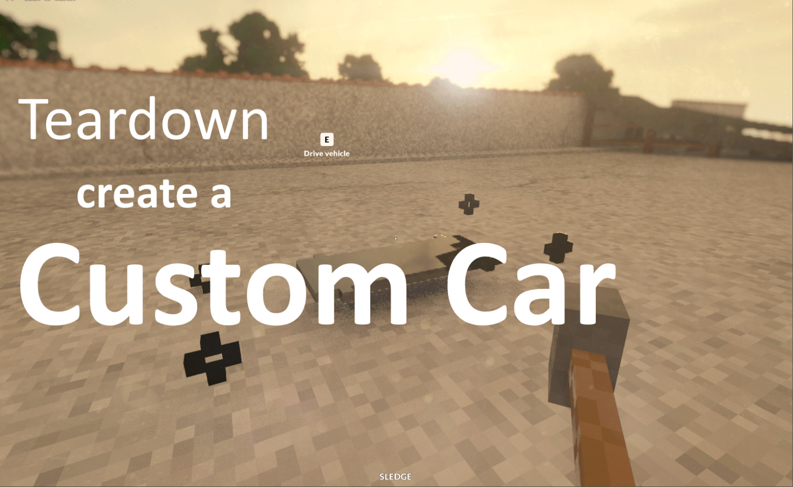 Create a custom car in Teardown